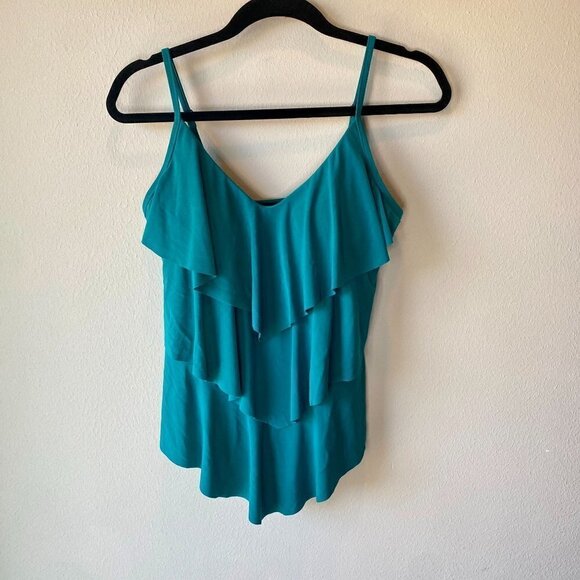 MagicSuit by Miraclesuit Solid Rita Tankini Top 10 - Picture 1 of 10